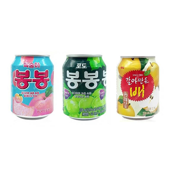 ボンボンドリンク缶ジュース238mlｘ12本1ケース